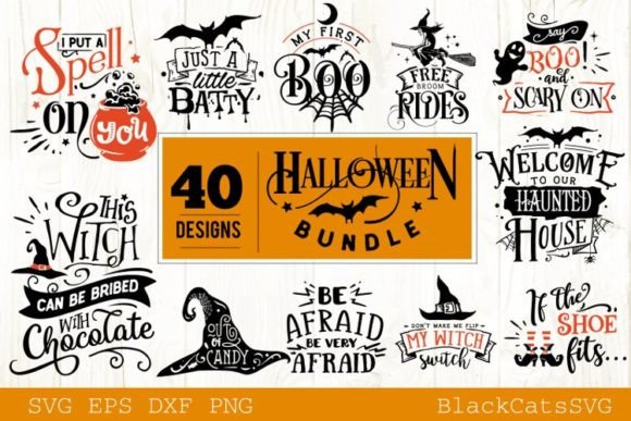 Download Halloween Bundle 40 Designs Vol 2 - Premium Bundle
