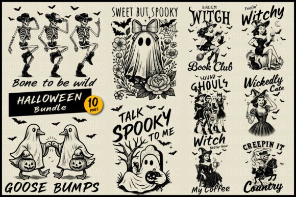 Download Halloween Bundle Witch Ghost Goose Png - Halloween bundle Collection