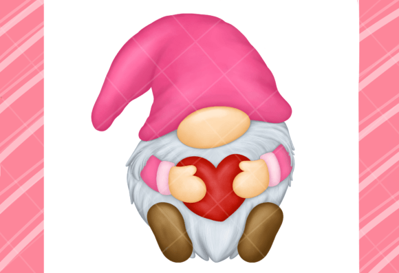 Download Gnome Valentine Christmas Sublimation - Premium Resources
