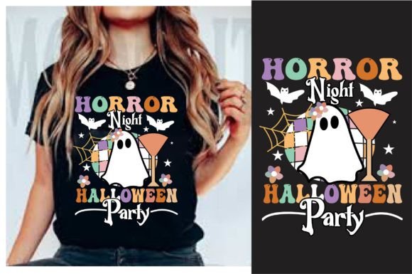 Download Horror Night Halloween Party SVG Design - Horror night Collection